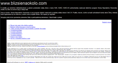 Desktop Screenshot of blizsienaokolo.com